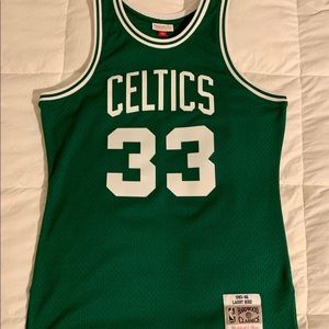 Boston Celtics Larry Bird 1985-86 Swingman Jersey